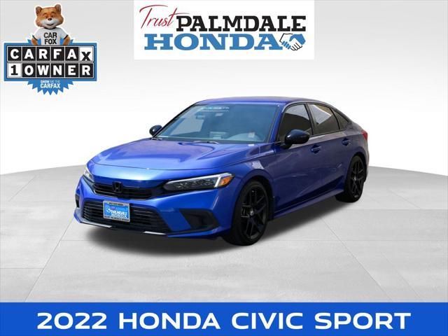 used 2022 Honda Civic car, priced at $23,991