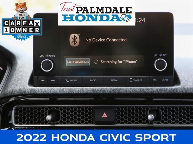 used 2022 Honda Civic car, priced at $23,991