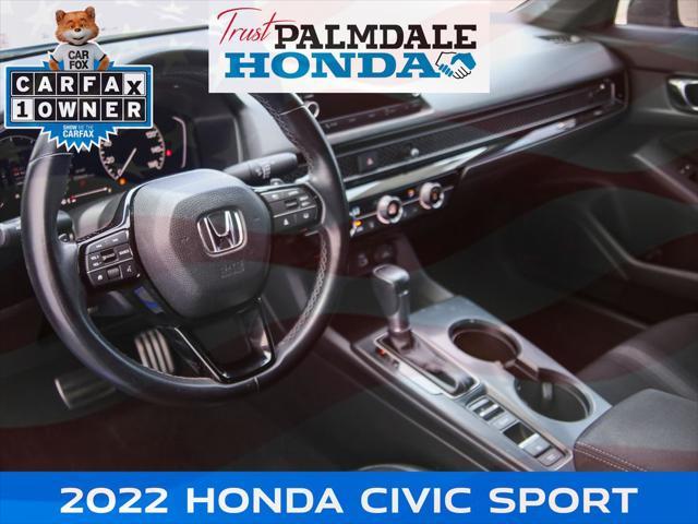 used 2022 Honda Civic car, priced at $23,991