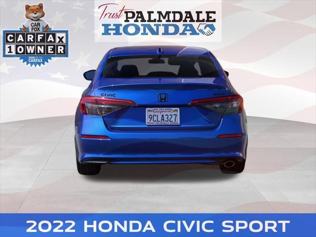 used 2022 Honda Civic car, priced at $23,991