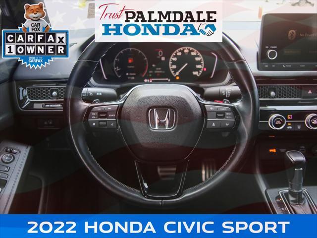 used 2022 Honda Civic car, priced at $23,991
