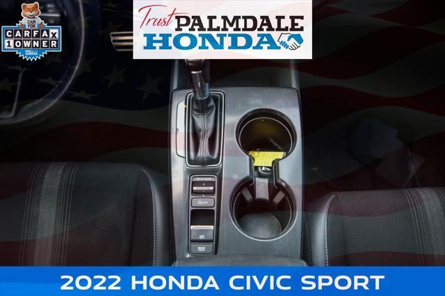used 2022 Honda Civic car, priced at $23,991