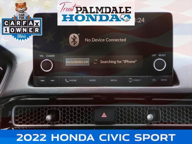 used 2022 Honda Civic car, priced at $23,991