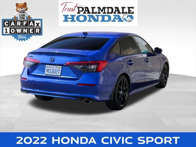 used 2022 Honda Civic car, priced at $23,991