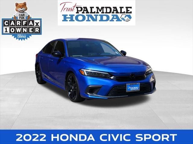used 2022 Honda Civic car, priced at $23,991