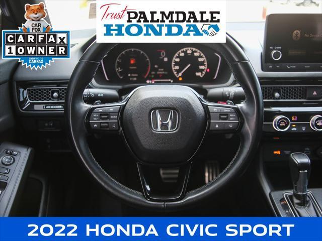 used 2022 Honda Civic car, priced at $23,991