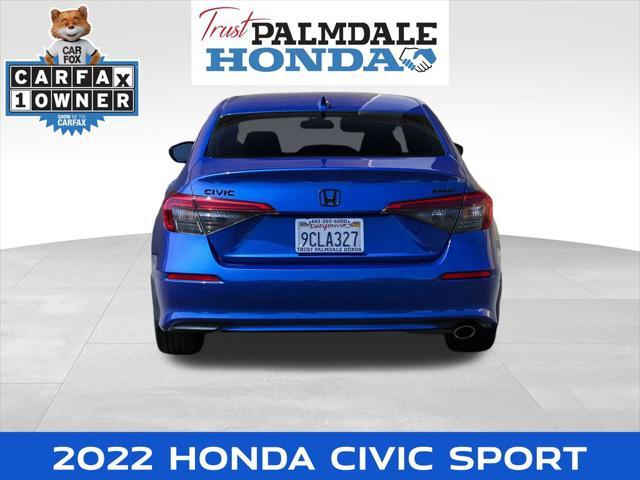 used 2022 Honda Civic car, priced at $23,991