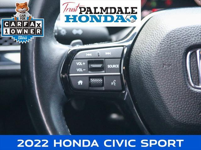 used 2022 Honda Civic car, priced at $23,991