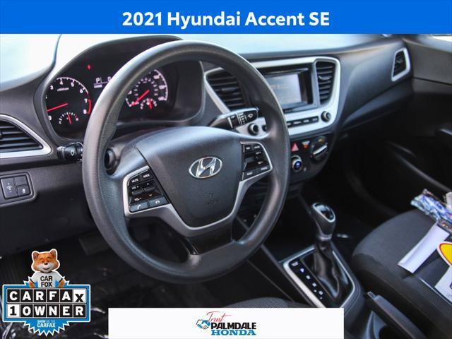 used 2021 Hyundai Accent car, priced at $14,991