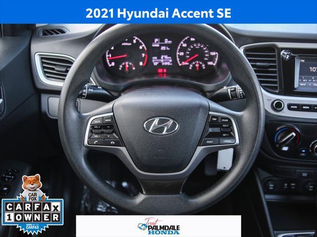 used 2021 Hyundai Accent car, priced at $14,991