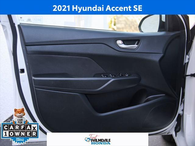 used 2021 Hyundai Accent car, priced at $14,991