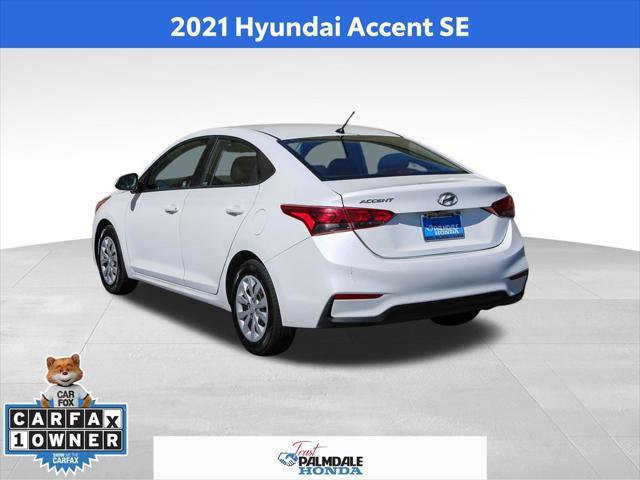 used 2021 Hyundai Accent car, priced at $14,991