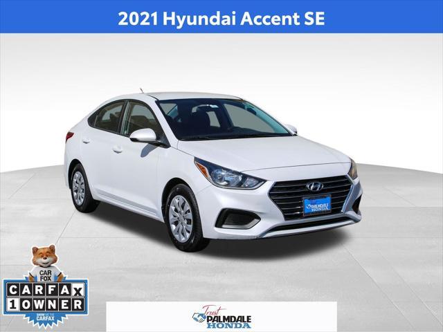 used 2021 Hyundai Accent car, priced at $14,991