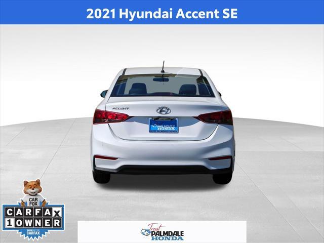 used 2021 Hyundai Accent car, priced at $14,991