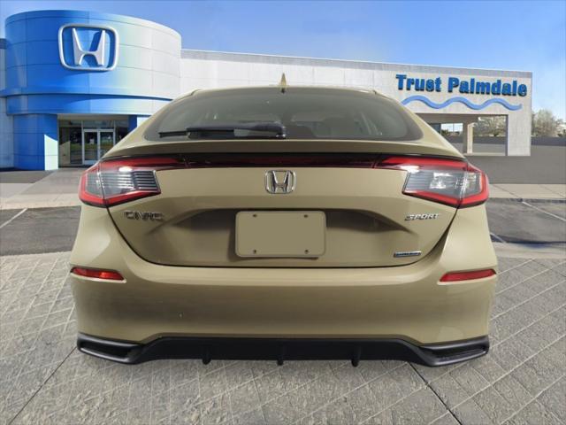 new 2025 Honda Civic Hybrid car, priced at $31,755