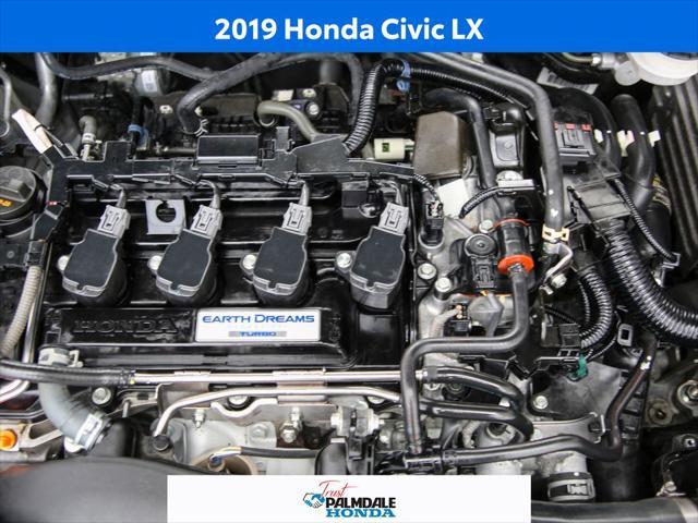 used 2019 Honda Civic car, priced at $16,800