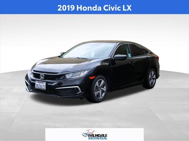 used 2019 Honda Civic car, priced at $16,800