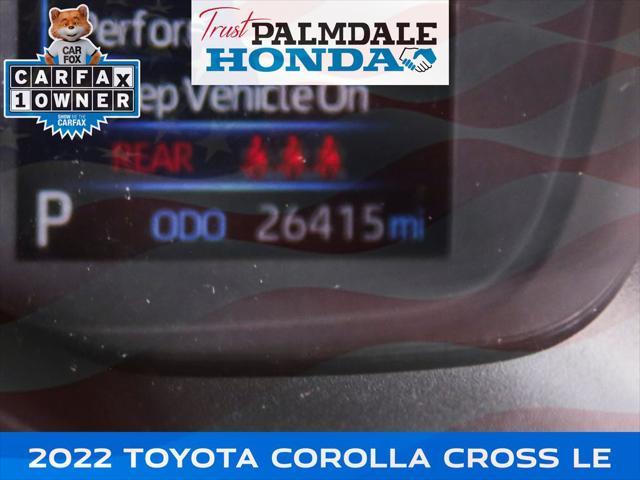 used 2022 Toyota Corolla Cross car, priced at $24,991