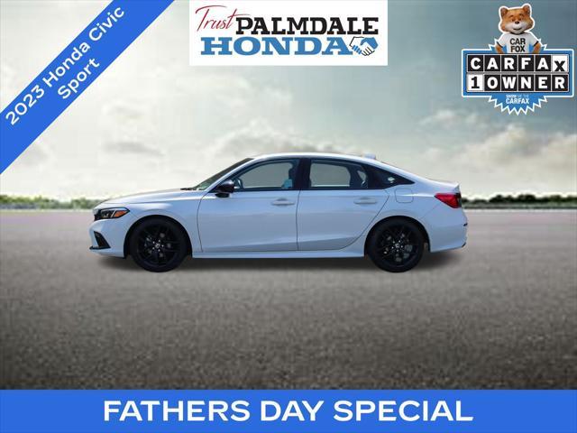 used 2023 Honda Civic car, priced at $25,591
