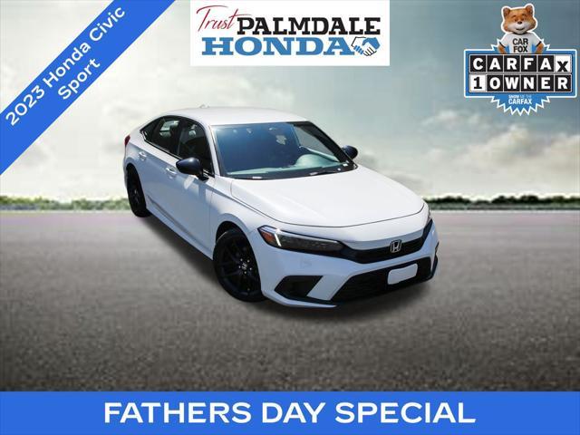 used 2023 Honda Civic car, priced at $25,591