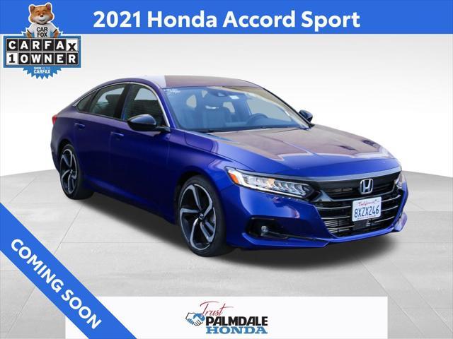 used 2021 Honda Accord car