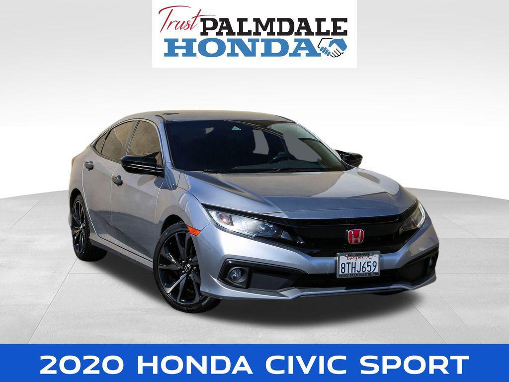 used 2020 Honda Civic car, priced at $21,826