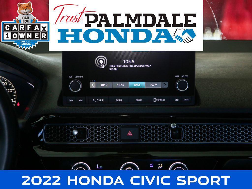 used 2022 Honda Civic car, priced at $21,991