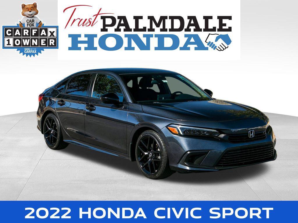 used 2022 Honda Civic car, priced at $21,991