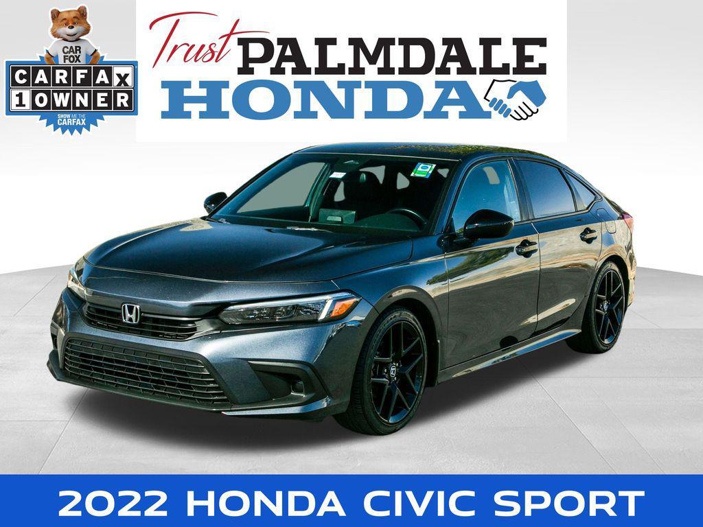 used 2022 Honda Civic car, priced at $21,991