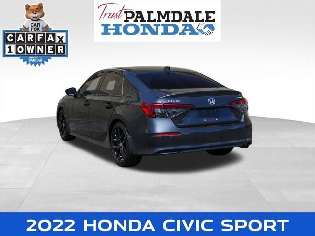 used 2022 Honda Civic car, priced at $23,991