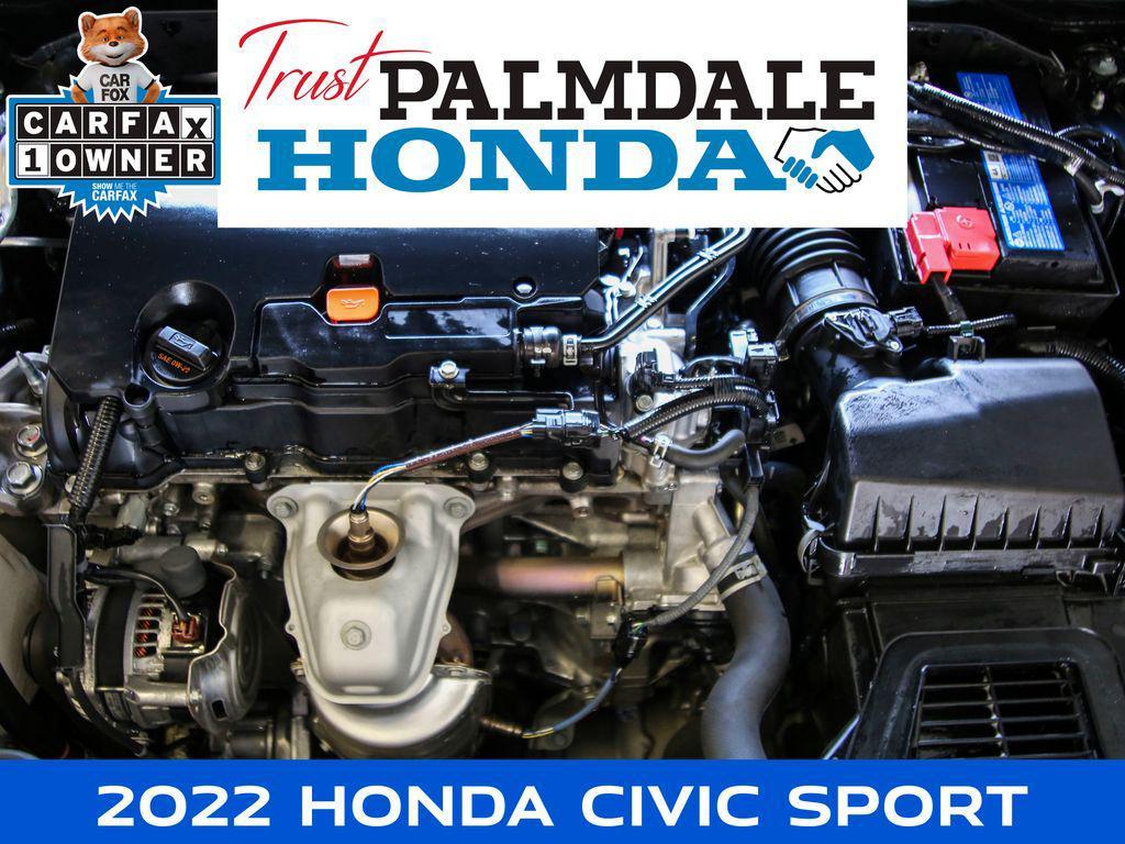 used 2022 Honda Civic car, priced at $21,991