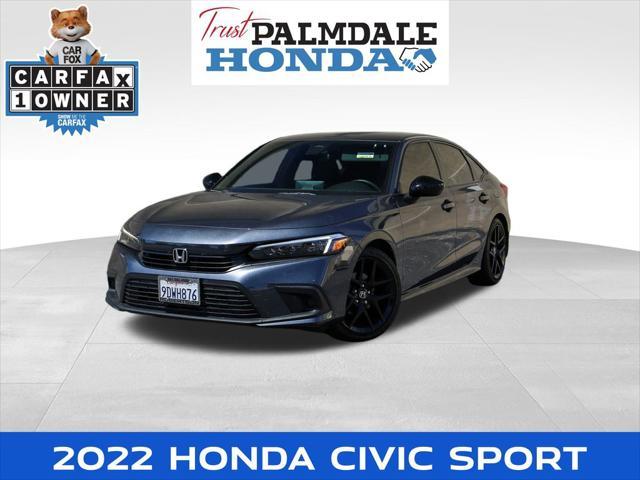 used 2022 Honda Civic car, priced at $23,991