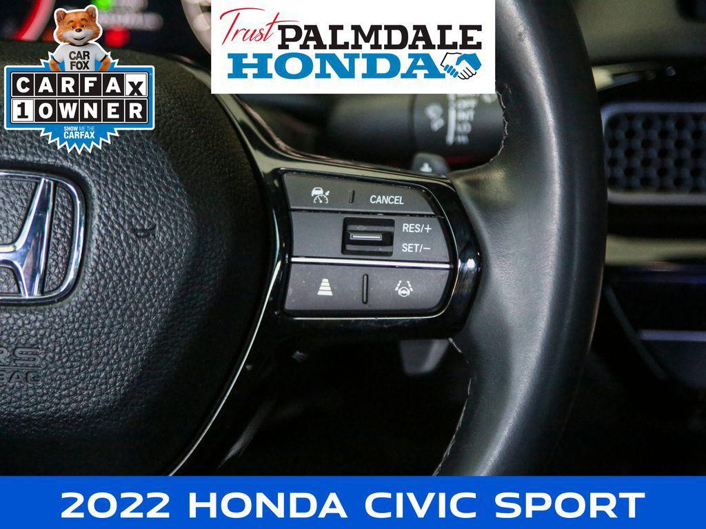 used 2022 Honda Civic car, priced at $22,968