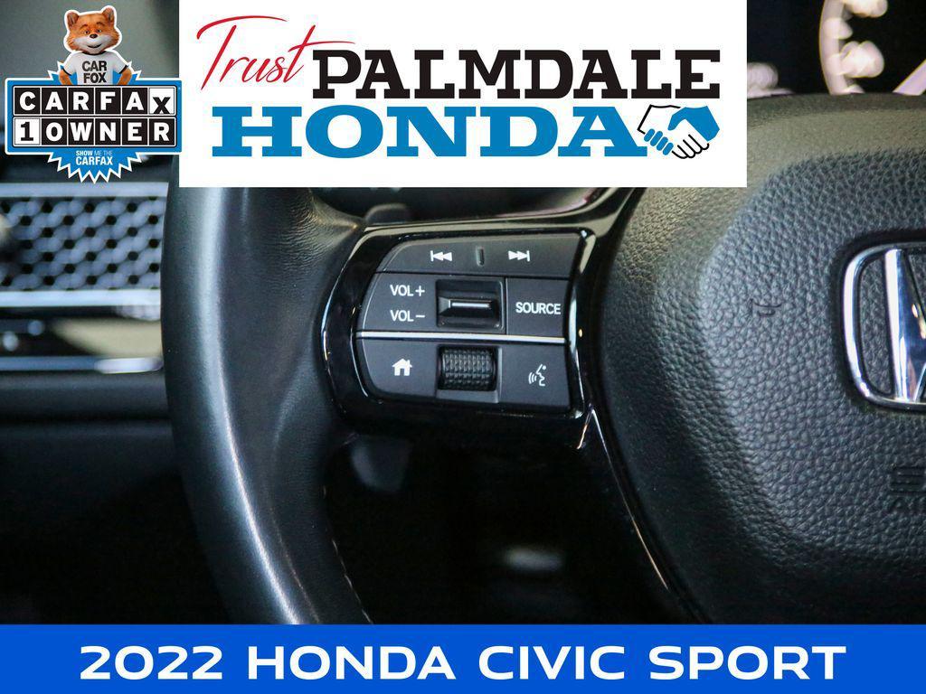 used 2022 Honda Civic car, priced at $21,991