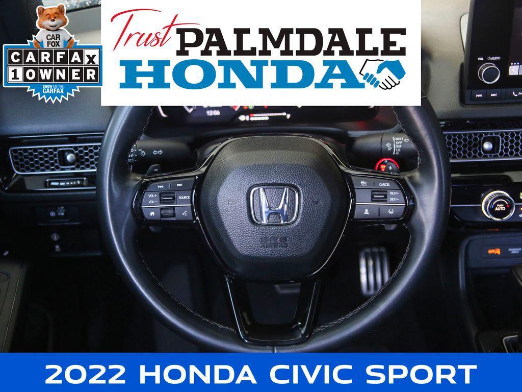 used 2022 Honda Civic car, priced at $21,991