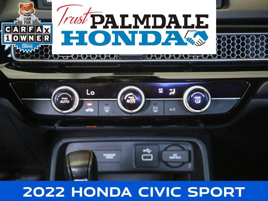 used 2022 Honda Civic car, priced at $21,991