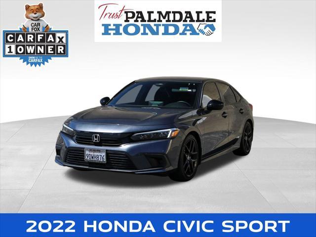 used 2022 Honda Civic car, priced at $23,991
