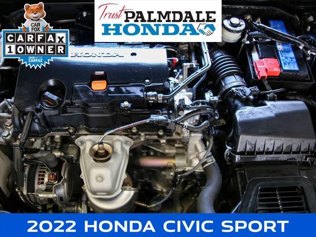 used 2022 Honda Civic car, priced at $23,991