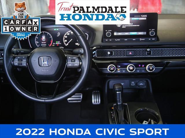 used 2022 Honda Civic car, priced at $23,991