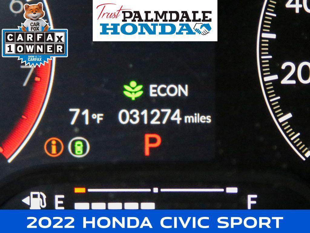 used 2022 Honda Civic car, priced at $22,968