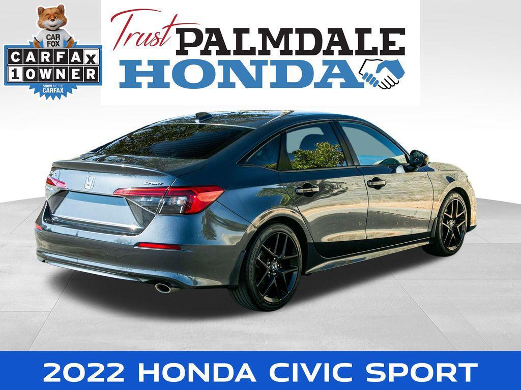 used 2022 Honda Civic car, priced at $21,991