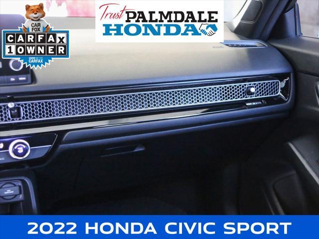 used 2022 Honda Civic car, priced at $23,991