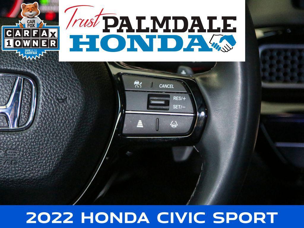 used 2022 Honda Civic car, priced at $21,991