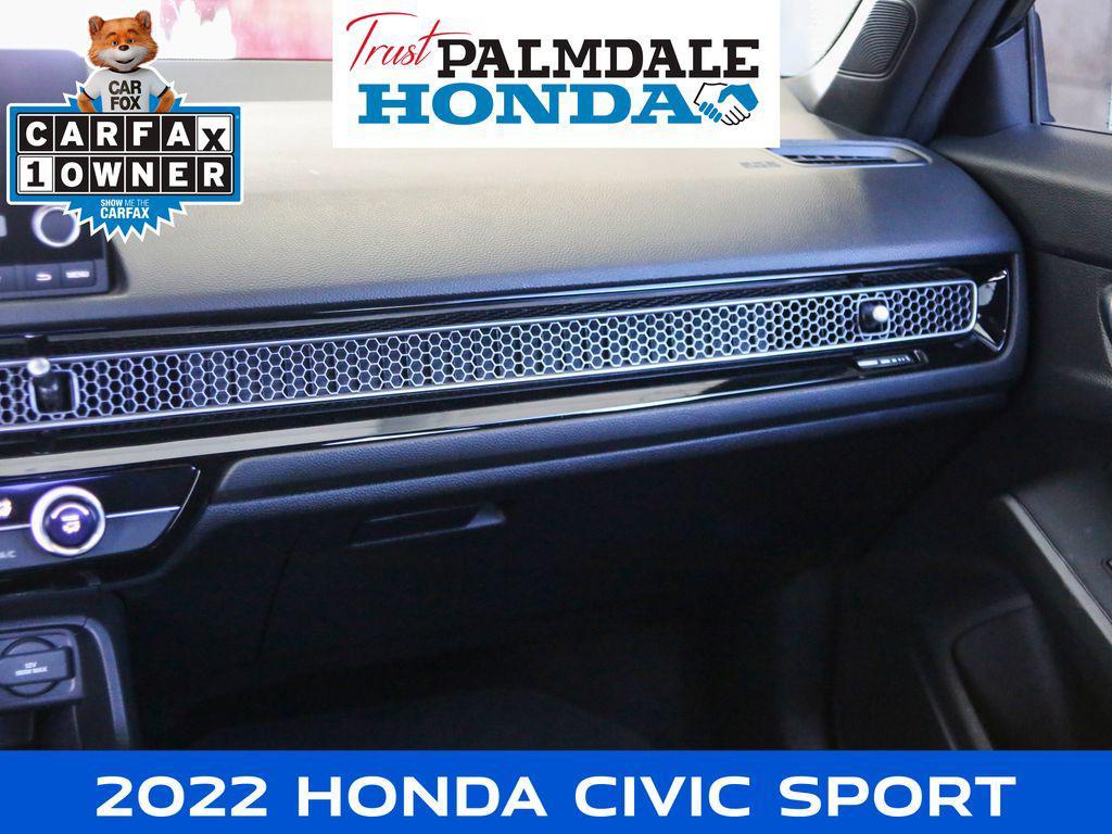 used 2022 Honda Civic car, priced at $22,968