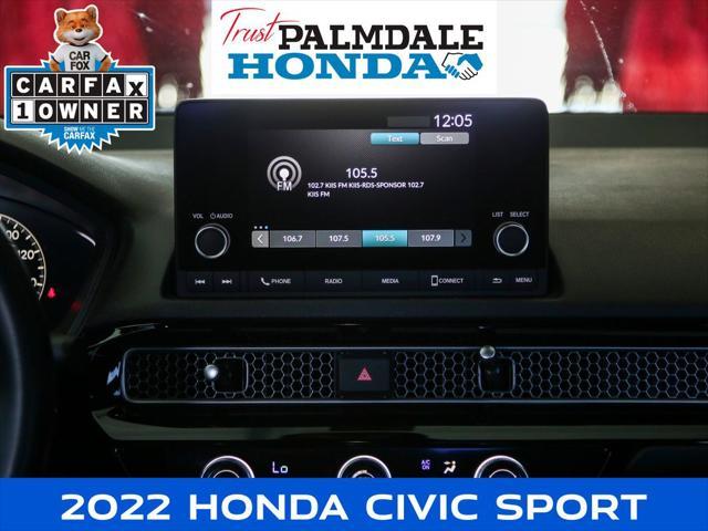 used 2022 Honda Civic car, priced at $23,991