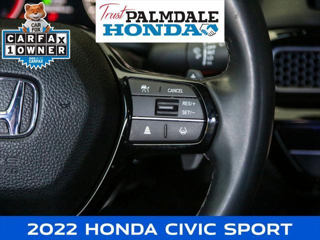used 2022 Honda Civic car, priced at $23,991