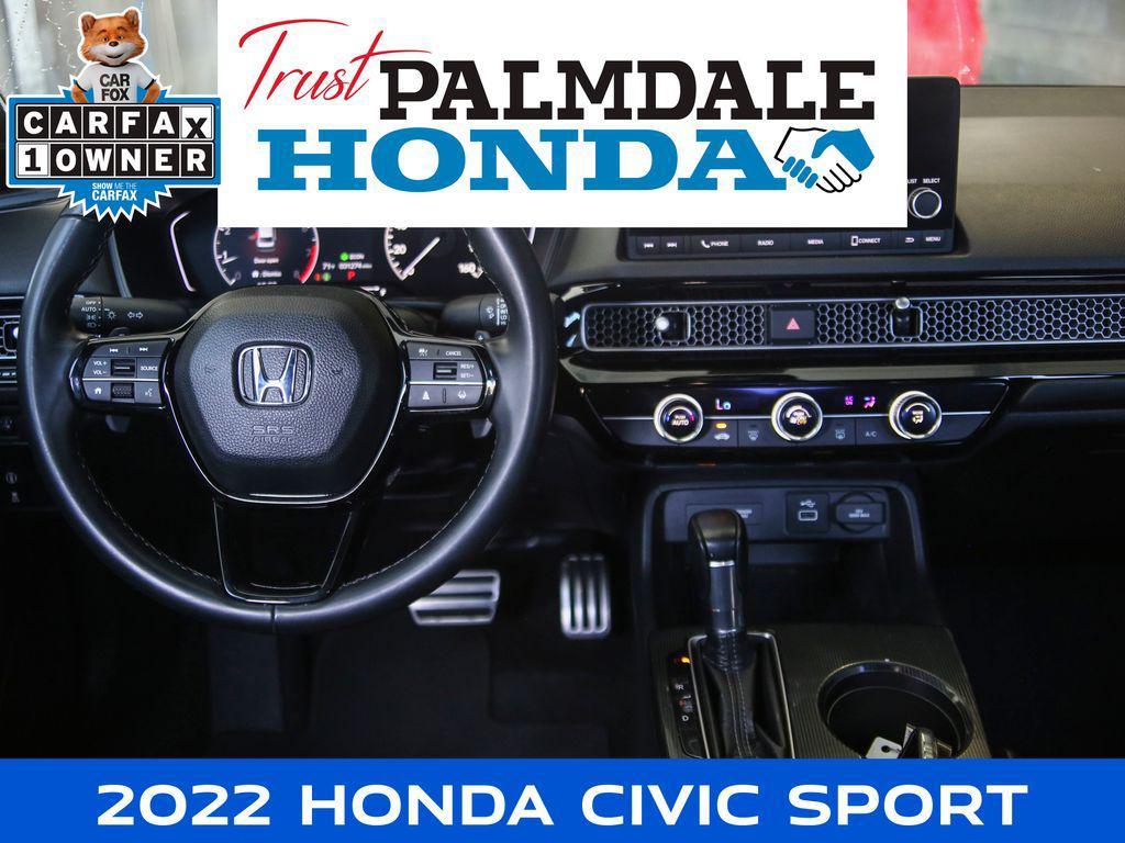 used 2022 Honda Civic car, priced at $21,991
