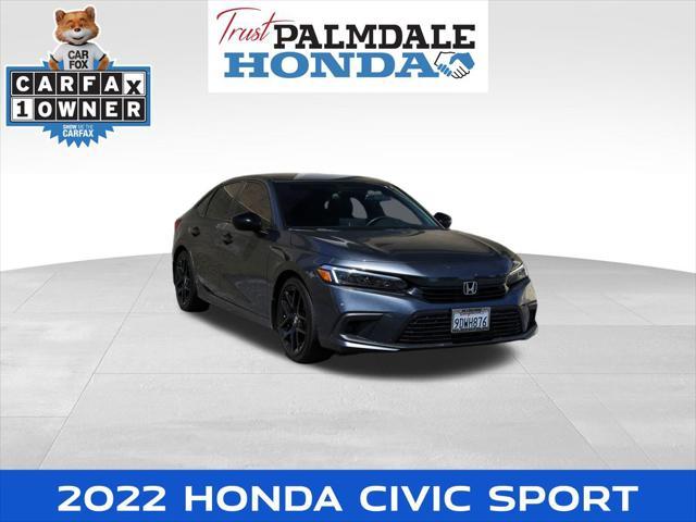 used 2022 Honda Civic car, priced at $23,991