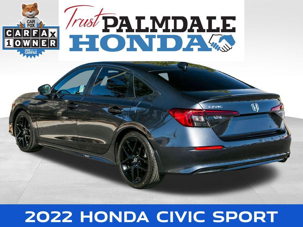 used 2022 Honda Civic car, priced at $21,991
