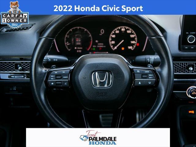 used 2022 Honda Civic car, priced at $25,991